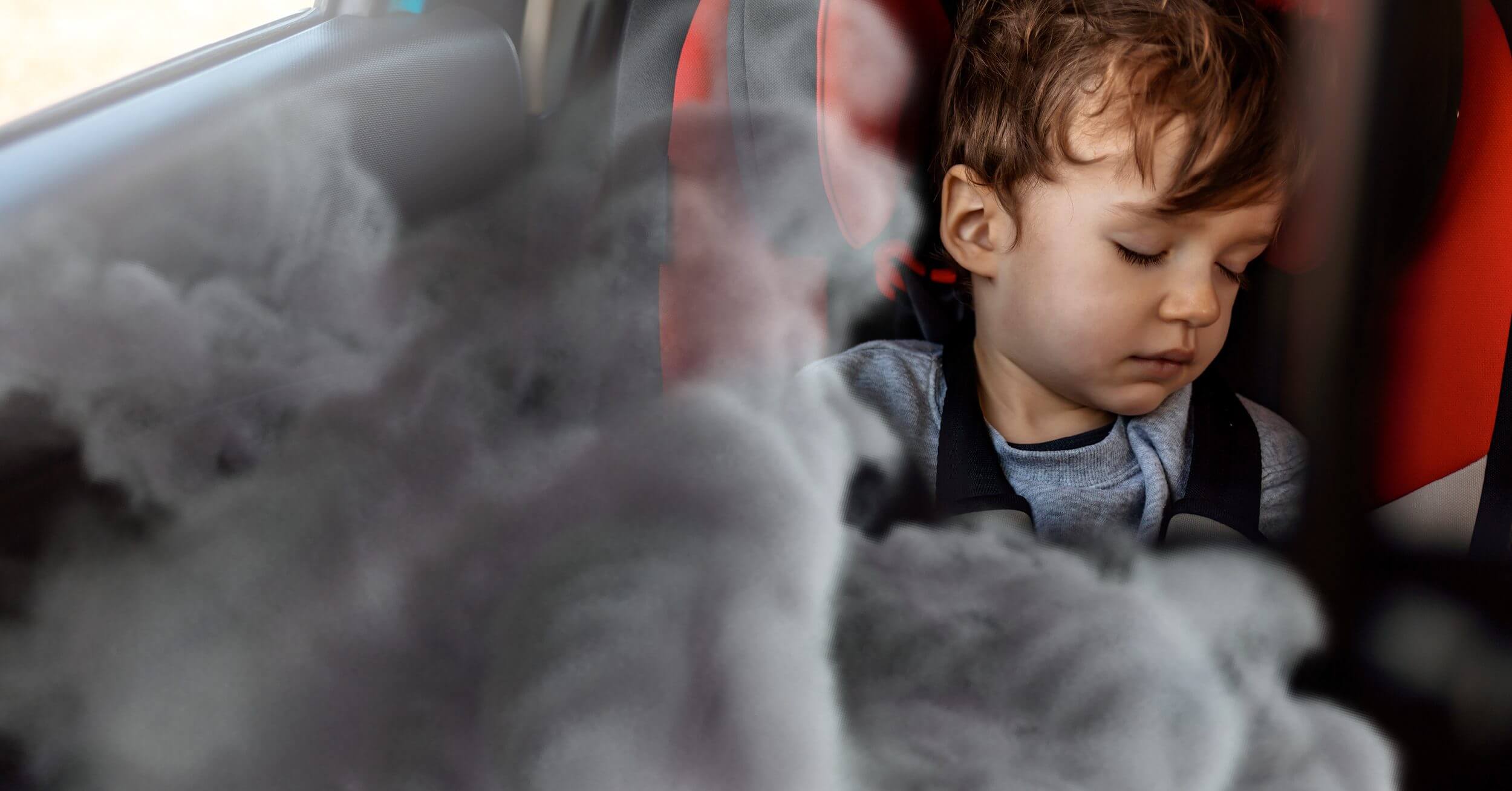 smoking in cars with children