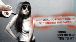 Big tobacco found guilty of twisting the facts.