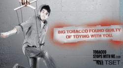 Big tobacco found guilty of toying with you.