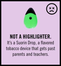 Not a highlighter it's a suorin drop tobacco device