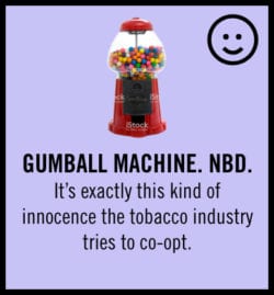 gum ball machine e-juice