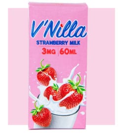 V'Nilla Strawberry Milk 3MG 60ML
