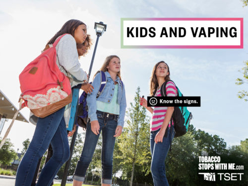 Kids and vaping
