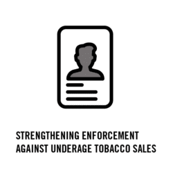 Strengthening enforcement against underage tobacco sales