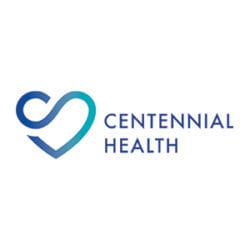 Centennial health logo