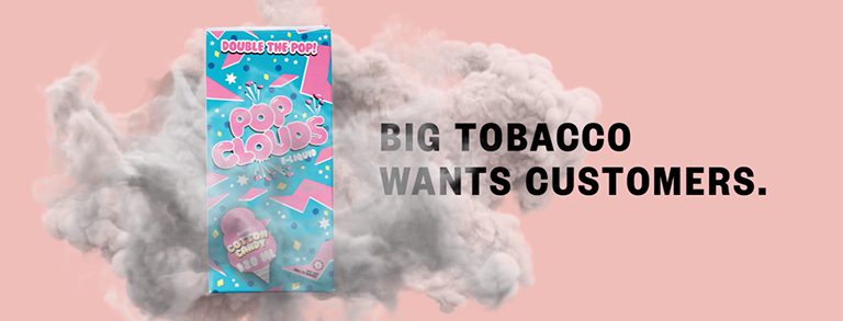 Big tobacco wants customers