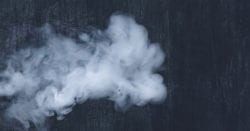 a cloud of tobacco smoke