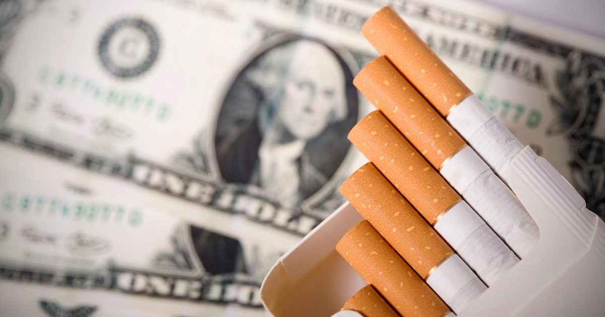 big tobacco companies spend millions of dollars every year marketing tobacco products