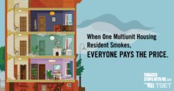 When one multiunit housing resident smoke, everyone pays the price