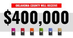 Oklahoma county will receive $400,000