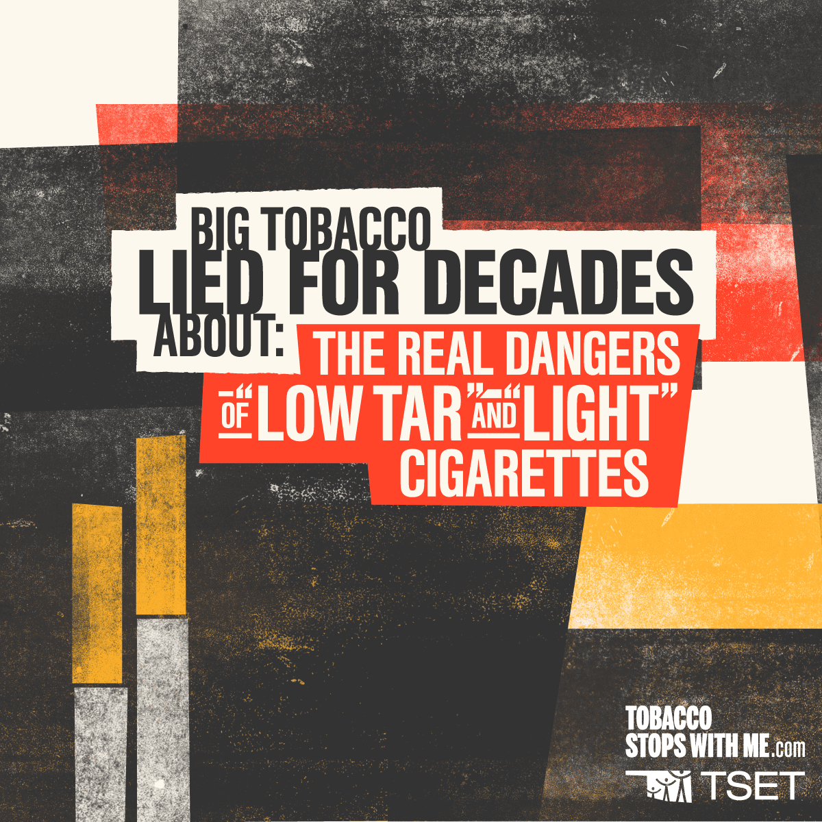 Big tobacco lied for decades about: the real dangers of low tar and light cigarettes