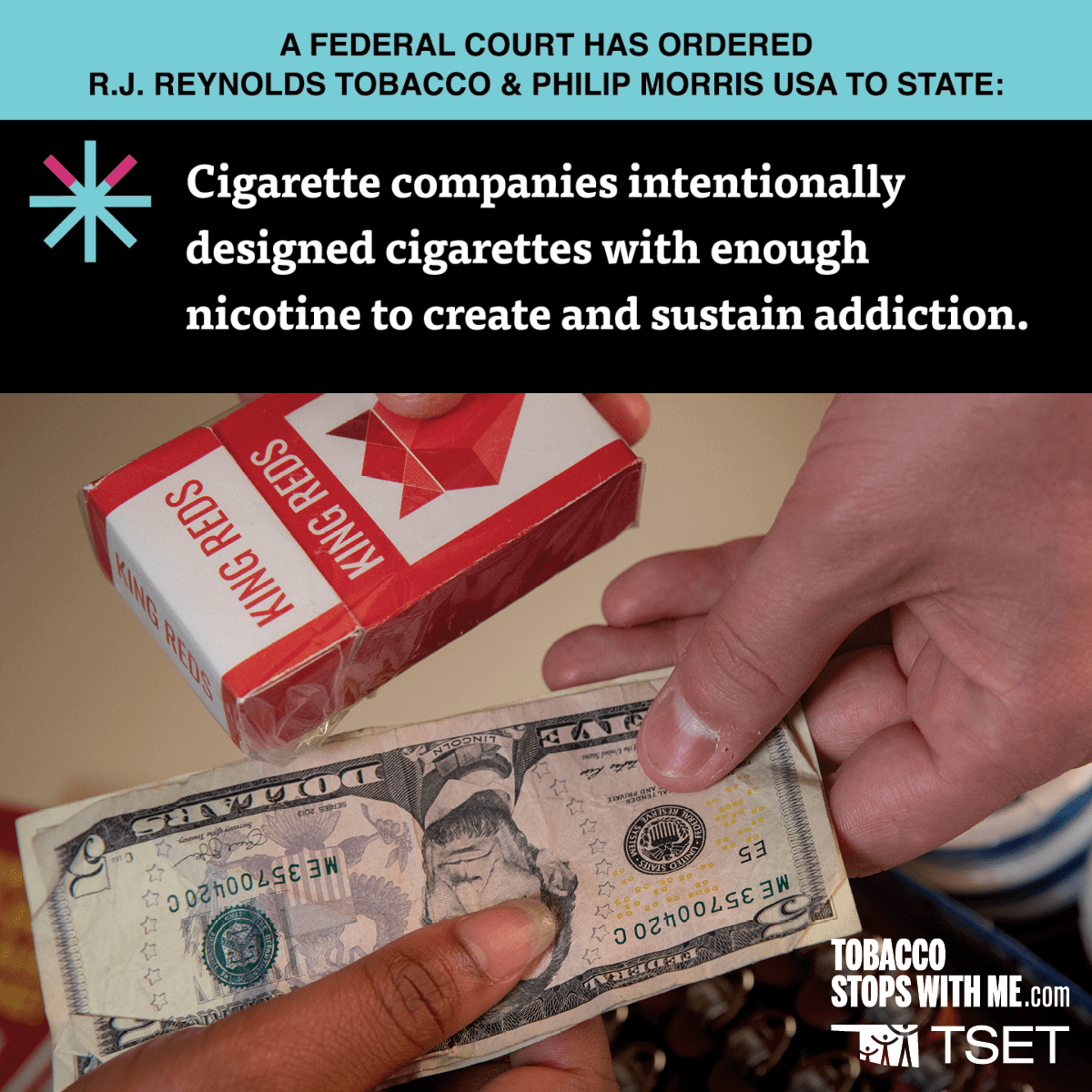 Cigarette companies intentionally designed cigarettes with enough nicotine to create and sustain addiction