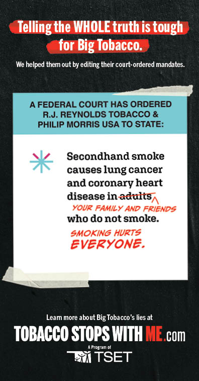 secondhand smoke causes lung cancer fact sheet
