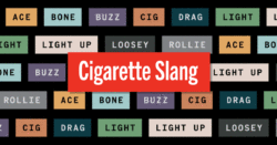 Cigarette slang
