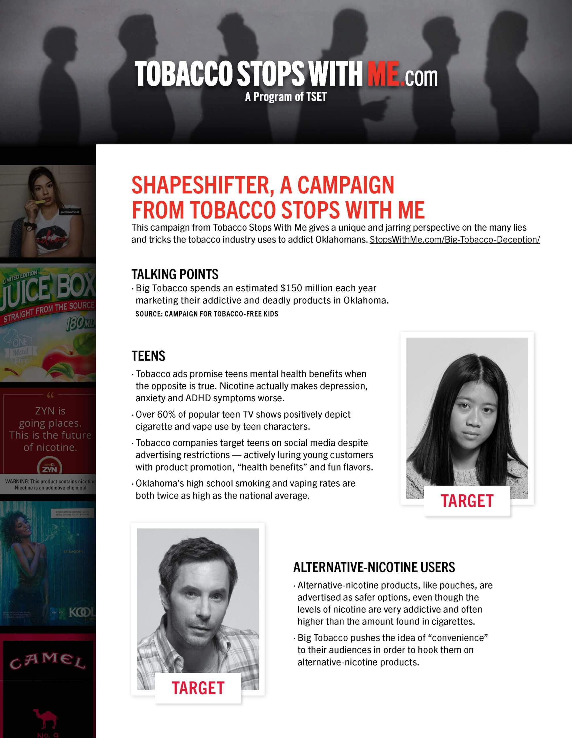 Shapeshifter campaign press kit