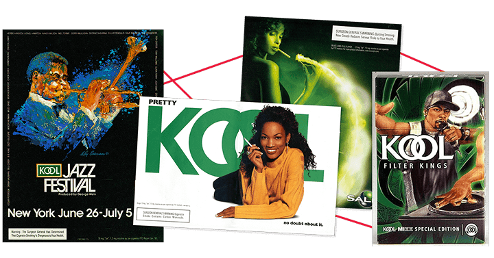 Ads targeting black Americans from the past.