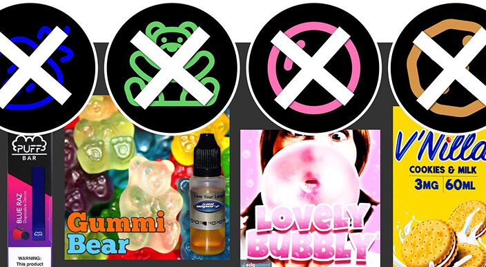 Vaping flavors graphic