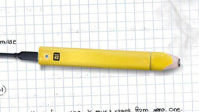 Vape that is designed to look like a pencil