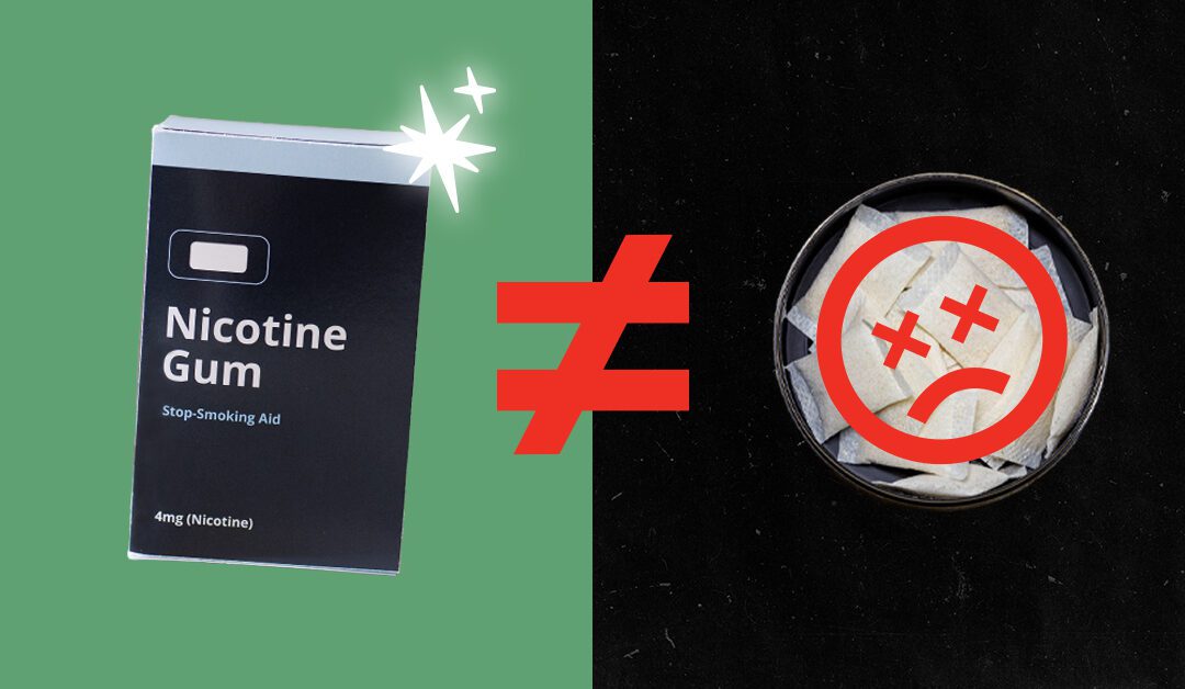 The Difference Between Nicotine Gum and Pouches